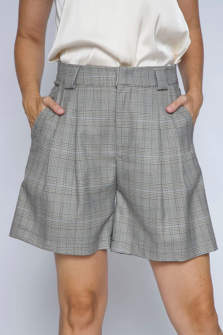 SHORT BY09175-GRIS