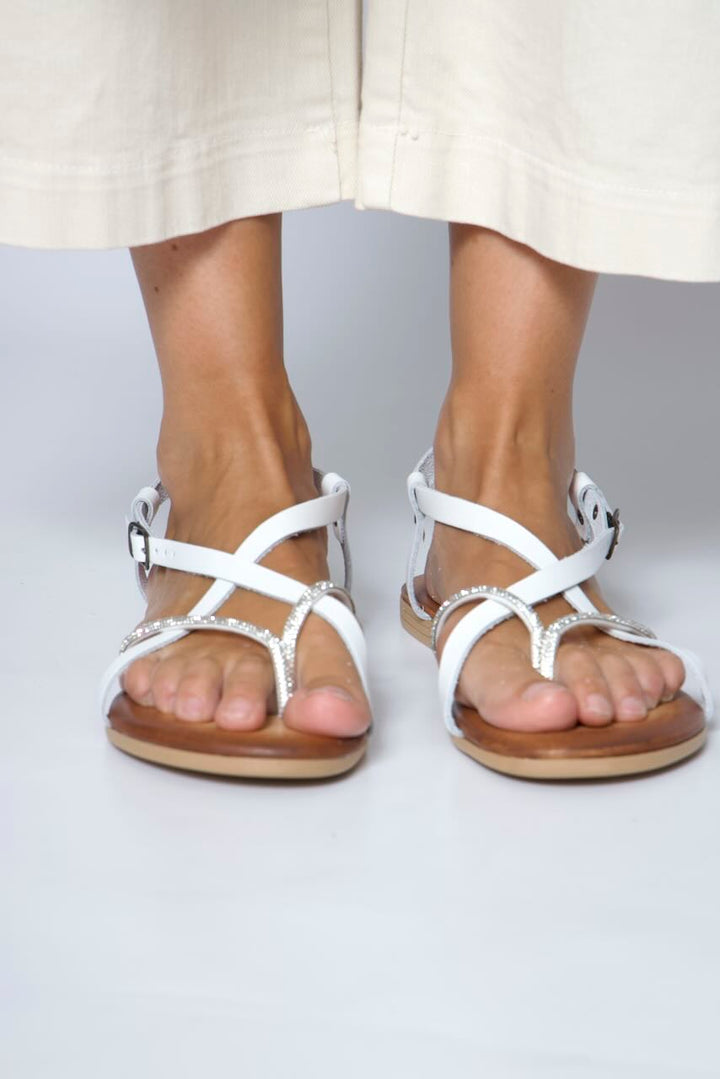 SANDALIA 1069307-BLANCO/PLATA