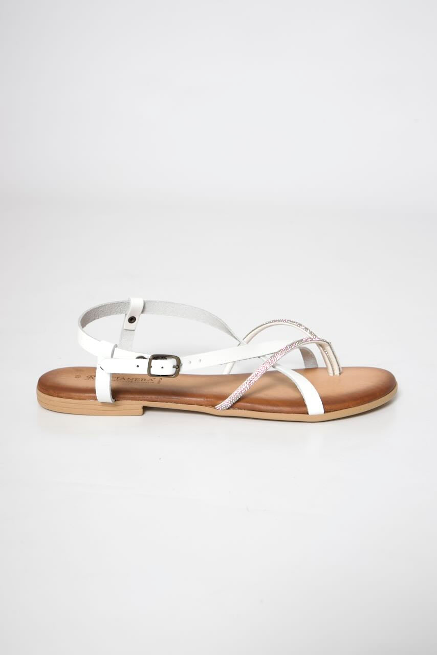 SANDALIA 1069307-BLANCO/PLATA