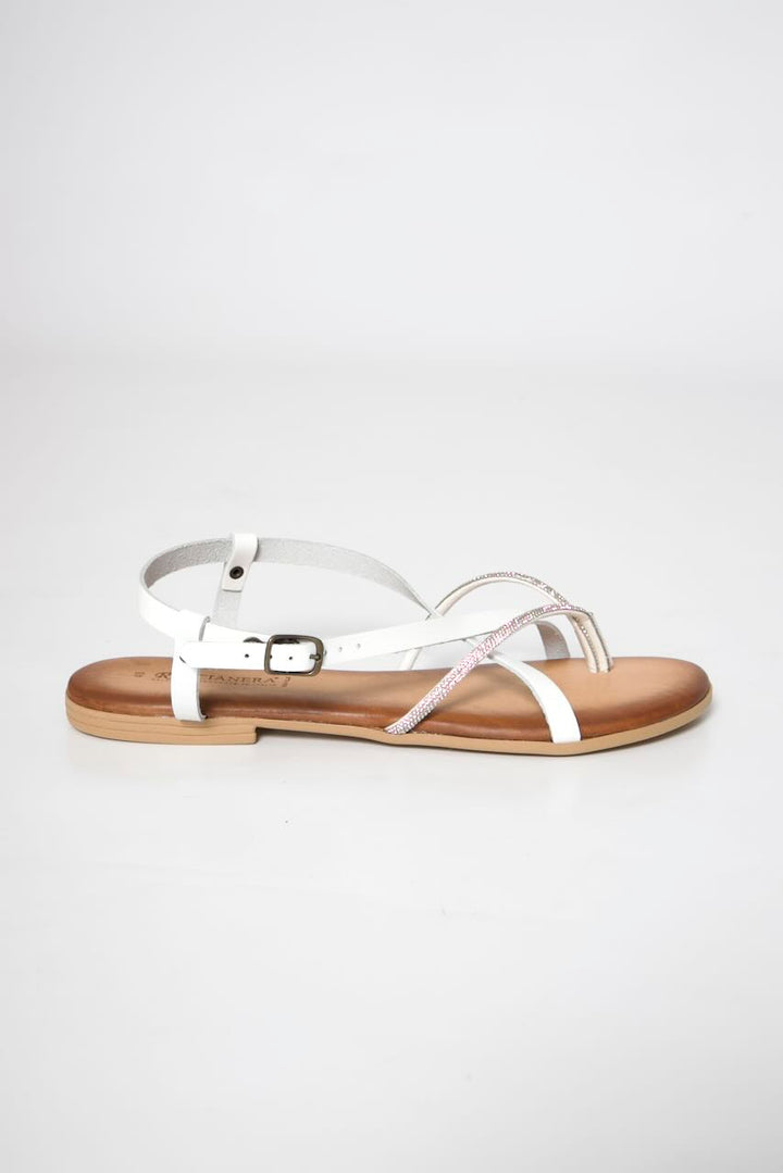 SANDALIA 1069307-BLANCO/PLATA