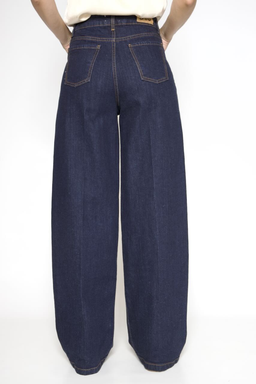 PANTALON BY09169-BLU SCURO