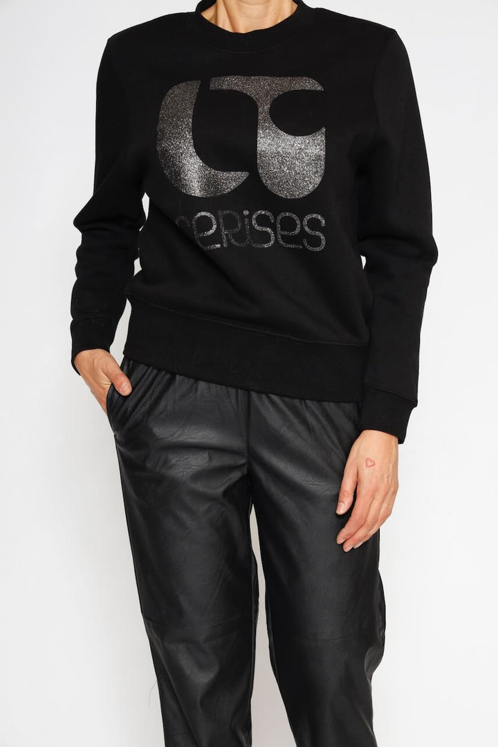 PAOLO SWEATSHIRT-BLACK