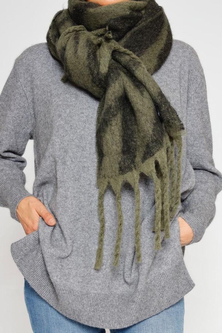 TERARA-KHAKI SCARF