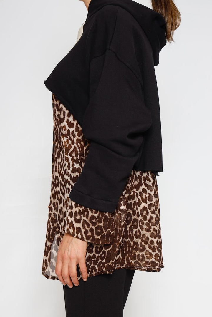 A24MF407-ANIMAL PRINT SHIRT