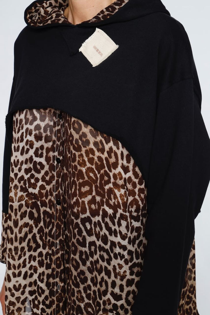 A24MF407-ANIMAL PRINT SHIRT