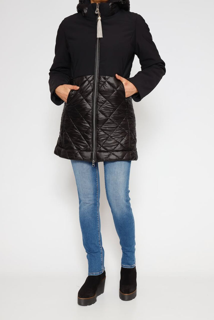 DOWN JACKET M48292-BLACK