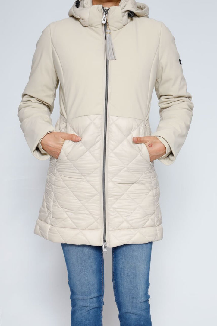 DOWN JACKET M48292-LATTE