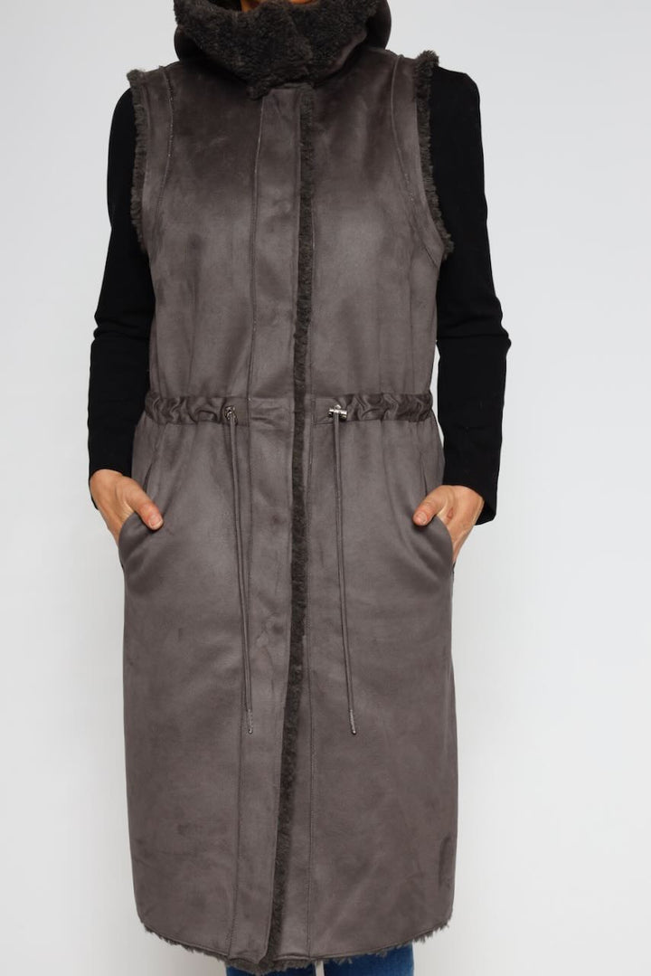 GINNY VEST.7002411-ANTHRACITE