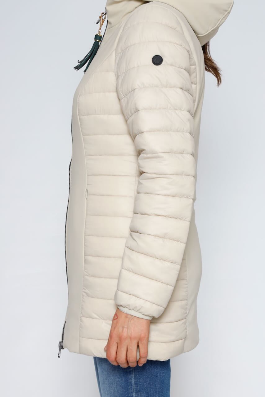 DOWN JACKET M48318-LATTE