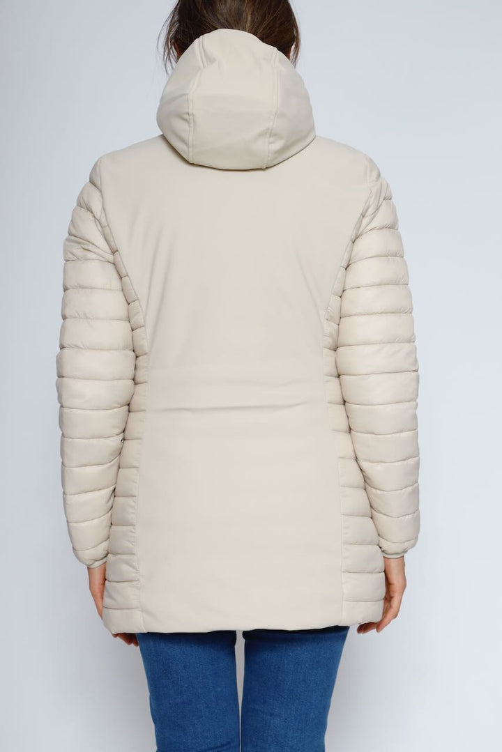 DOWN JACKET M48318-LATTE