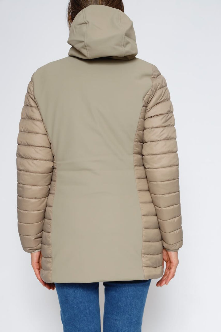 DOWN JACKET M48318-TAUPE