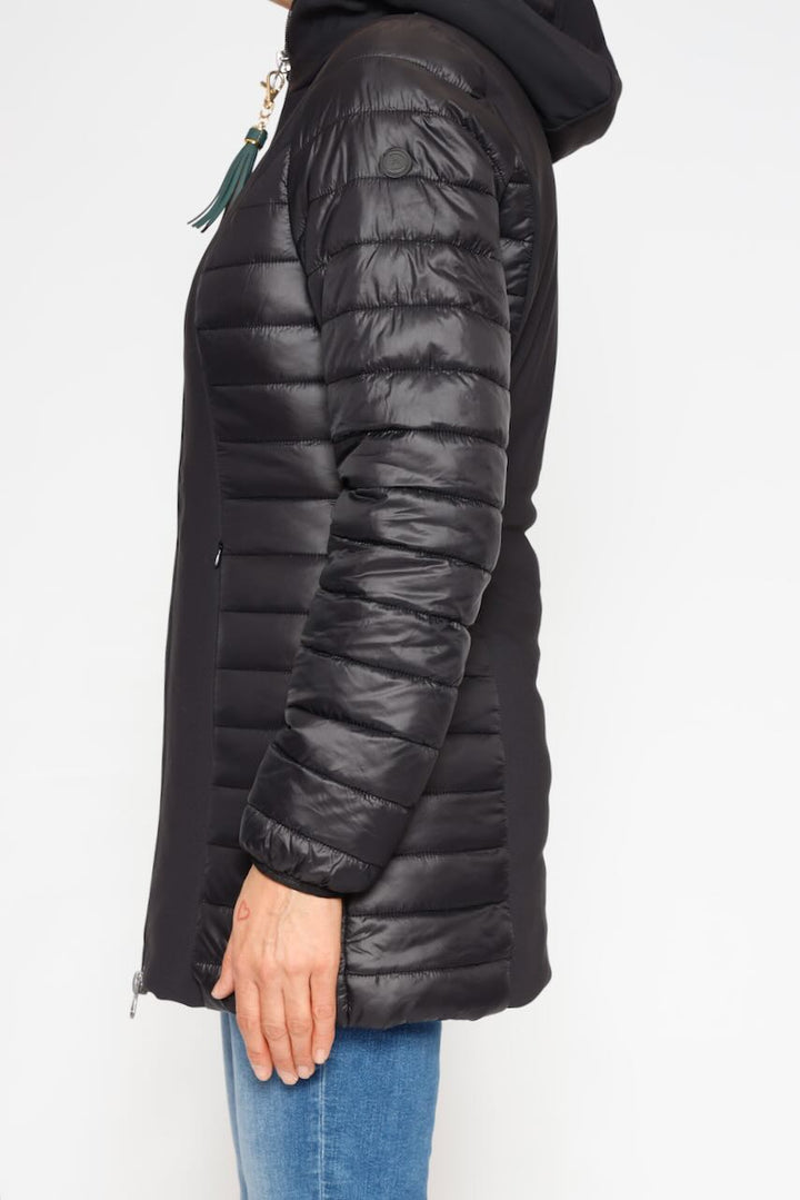 DOWN JACKET M48318-BLACK