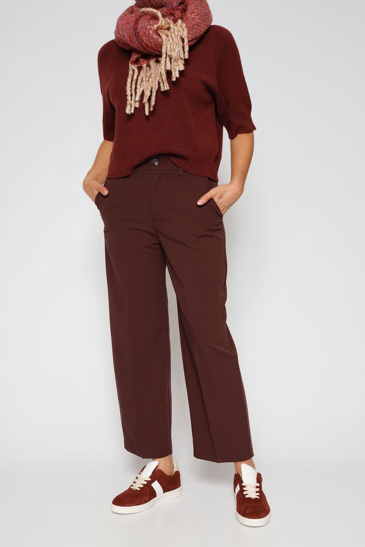 PANTALON PUW5IIC-BURDEOS