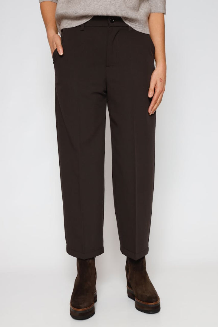 PUW5IIC PANTS-BROWN