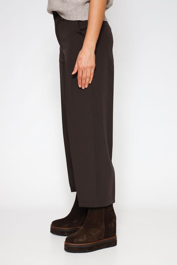 PUW5IIC PANTS-BROWN