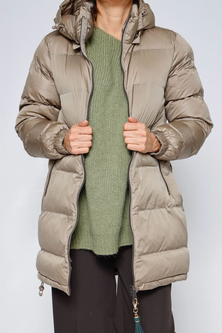 DOWN JACKET M48321-TAUPE