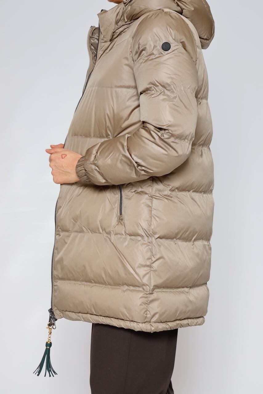 DOWN JACKET M48321-TAUPE