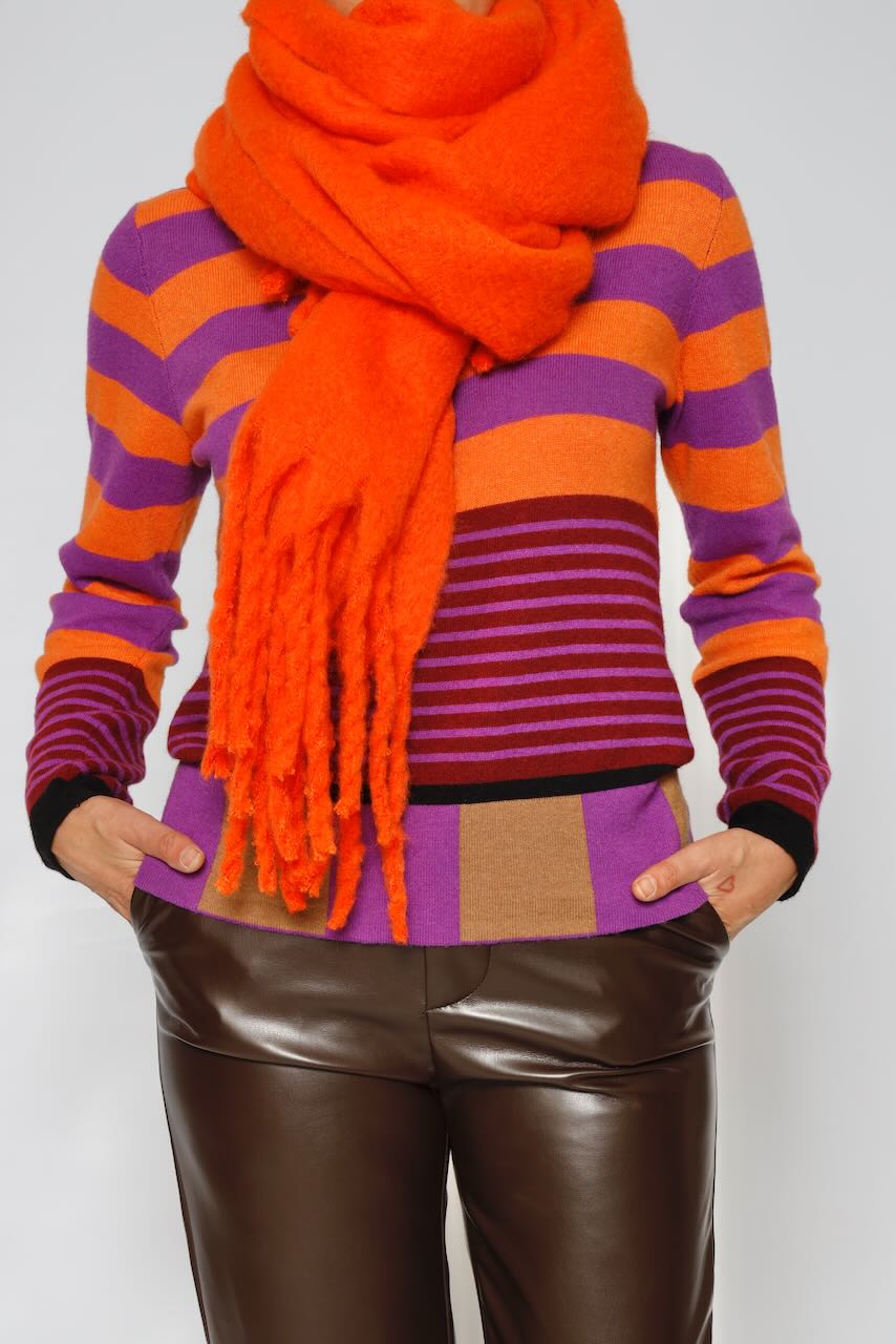 GELLA SCARF.7002412-ORANGE