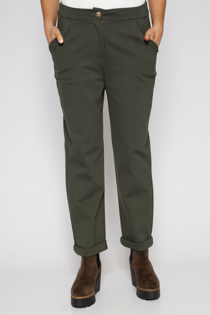 PANTALON A24GM203-MILITAR