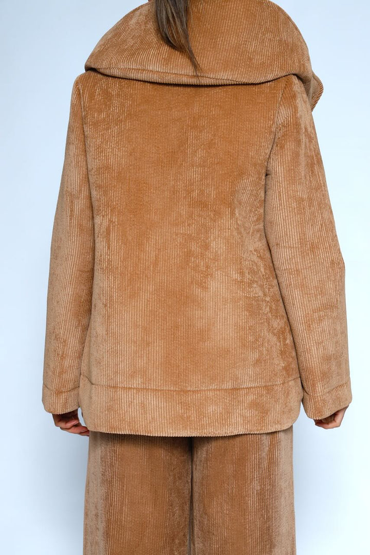 CHAQUETA A24GM628-CAMEL