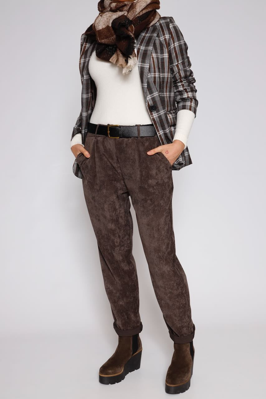 PANTALON 24100V-MARRON