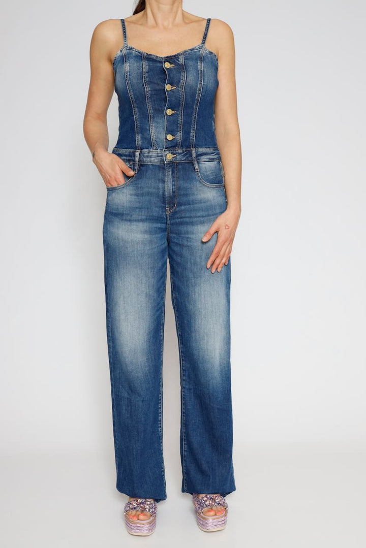 241FVIENNE DENIM OVERALL