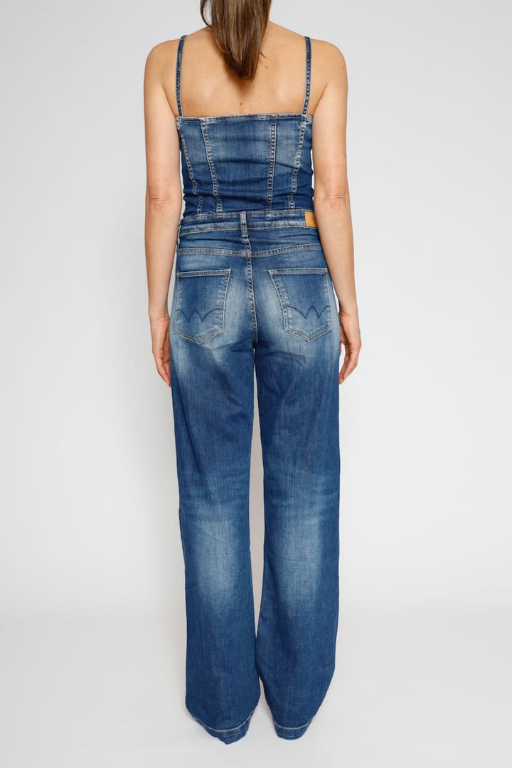 241FVIENNE DENIM OVERALL