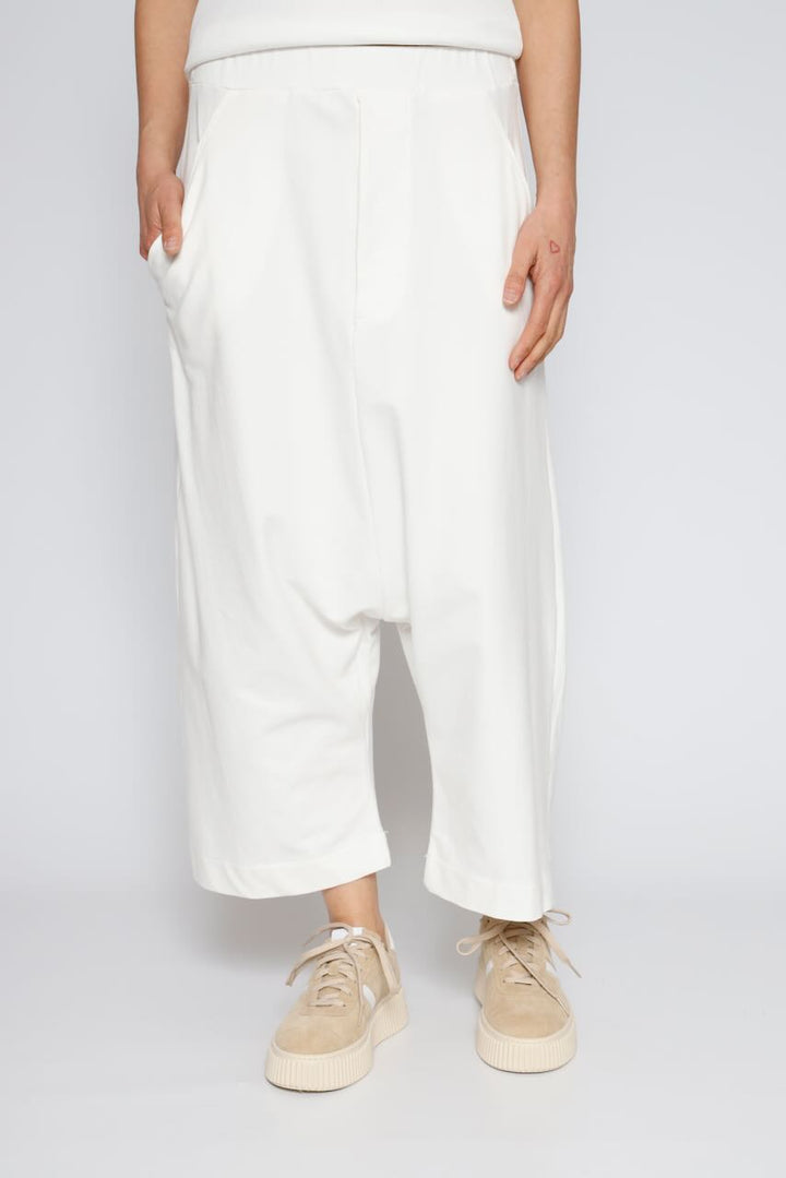 PANTS P4UU1070-WHITE