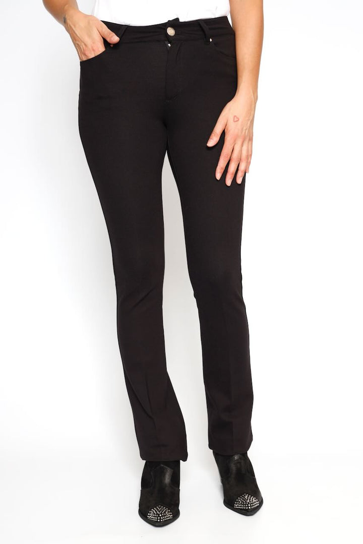 PANTALON BOOTCUT WV8020W72901-NEGRO