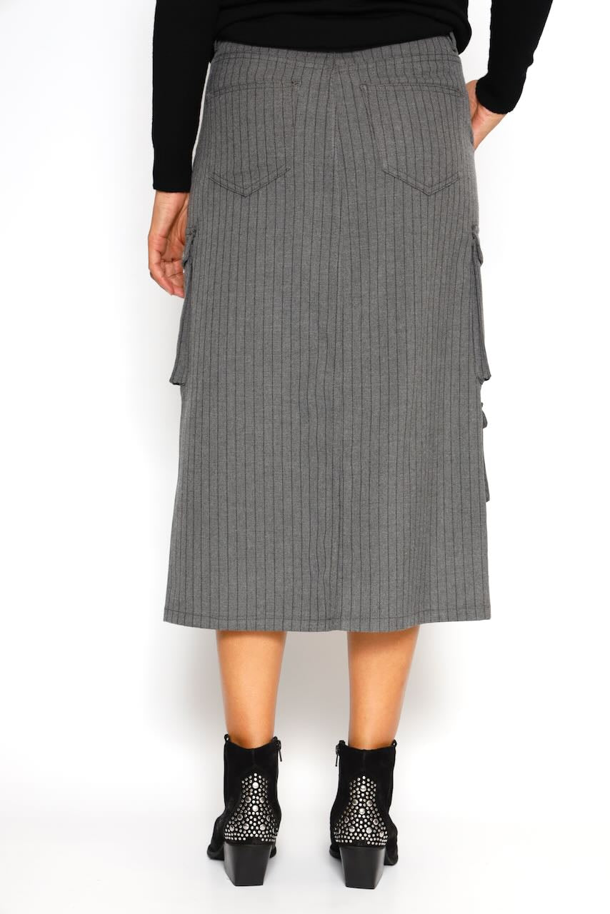 WELBY BUREN SKIRT - GREY