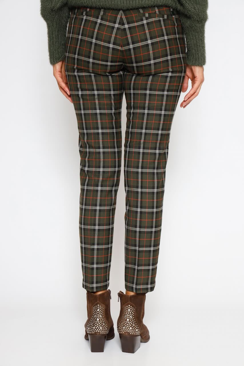 CLAUDIALINEAL PANTS - DARK GREEN