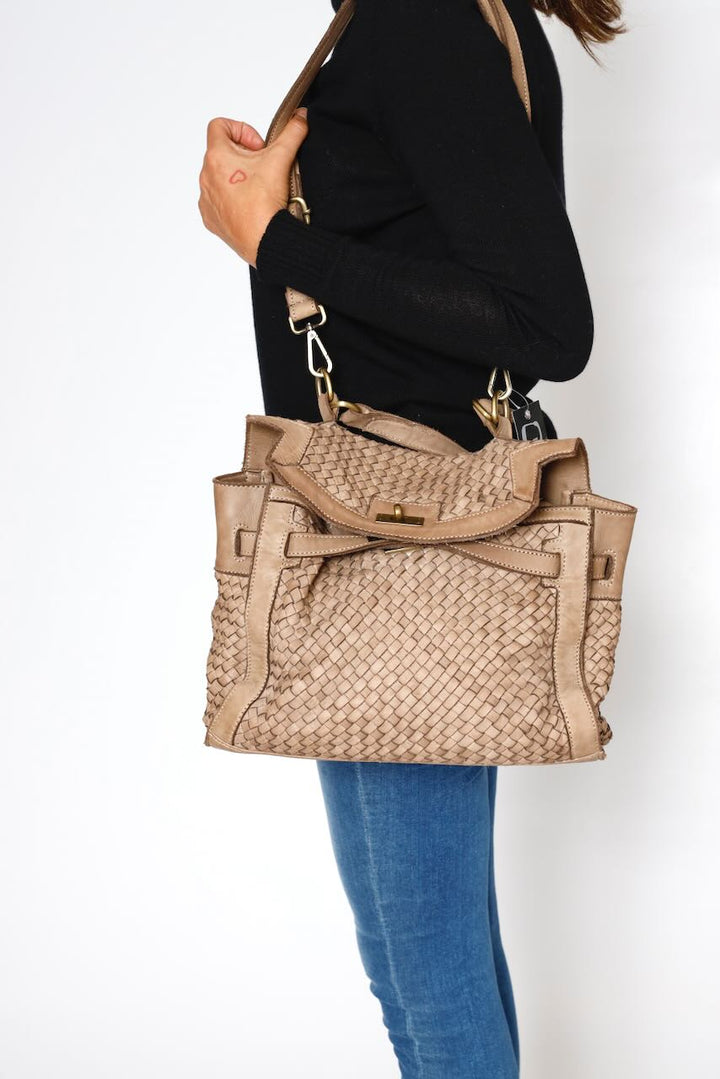 HT56-TAUPE BAG