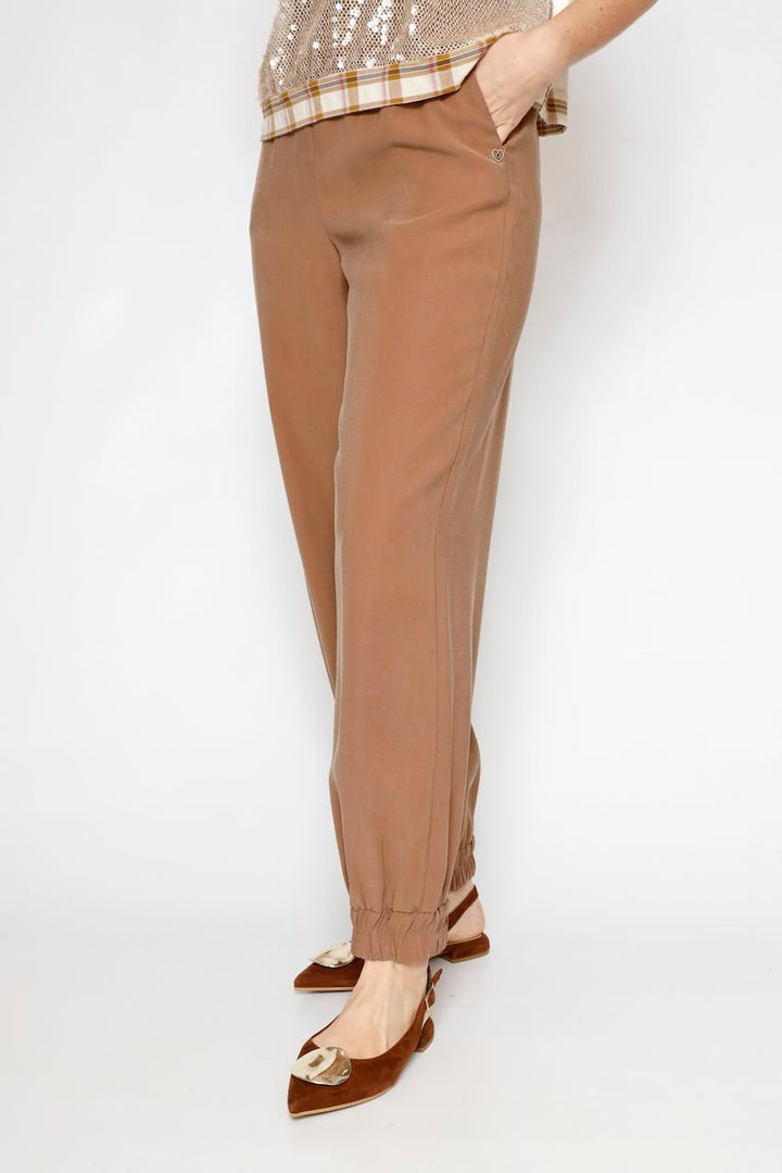 PANTALÓN P3O1DIQ000-MARRON