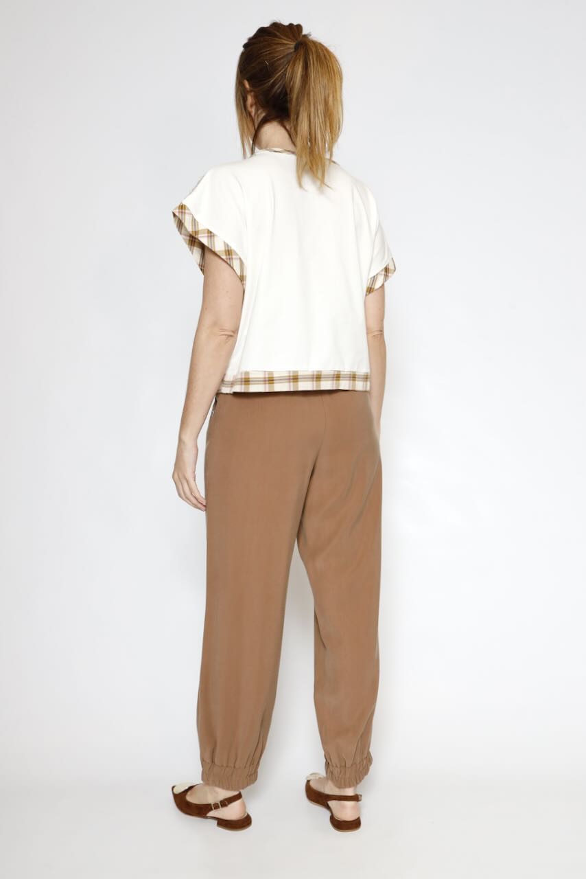 PANTALÓN P3O1DIQ000-MARRON