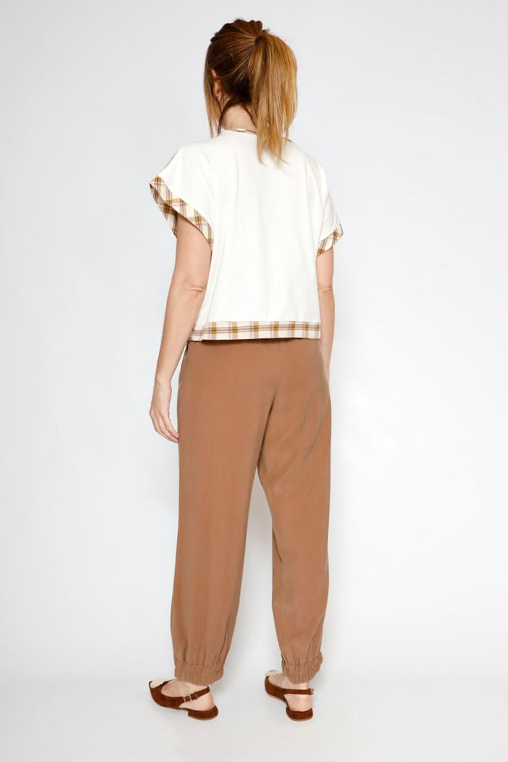 PANTALÓN P3O1DIQ000-MARRON