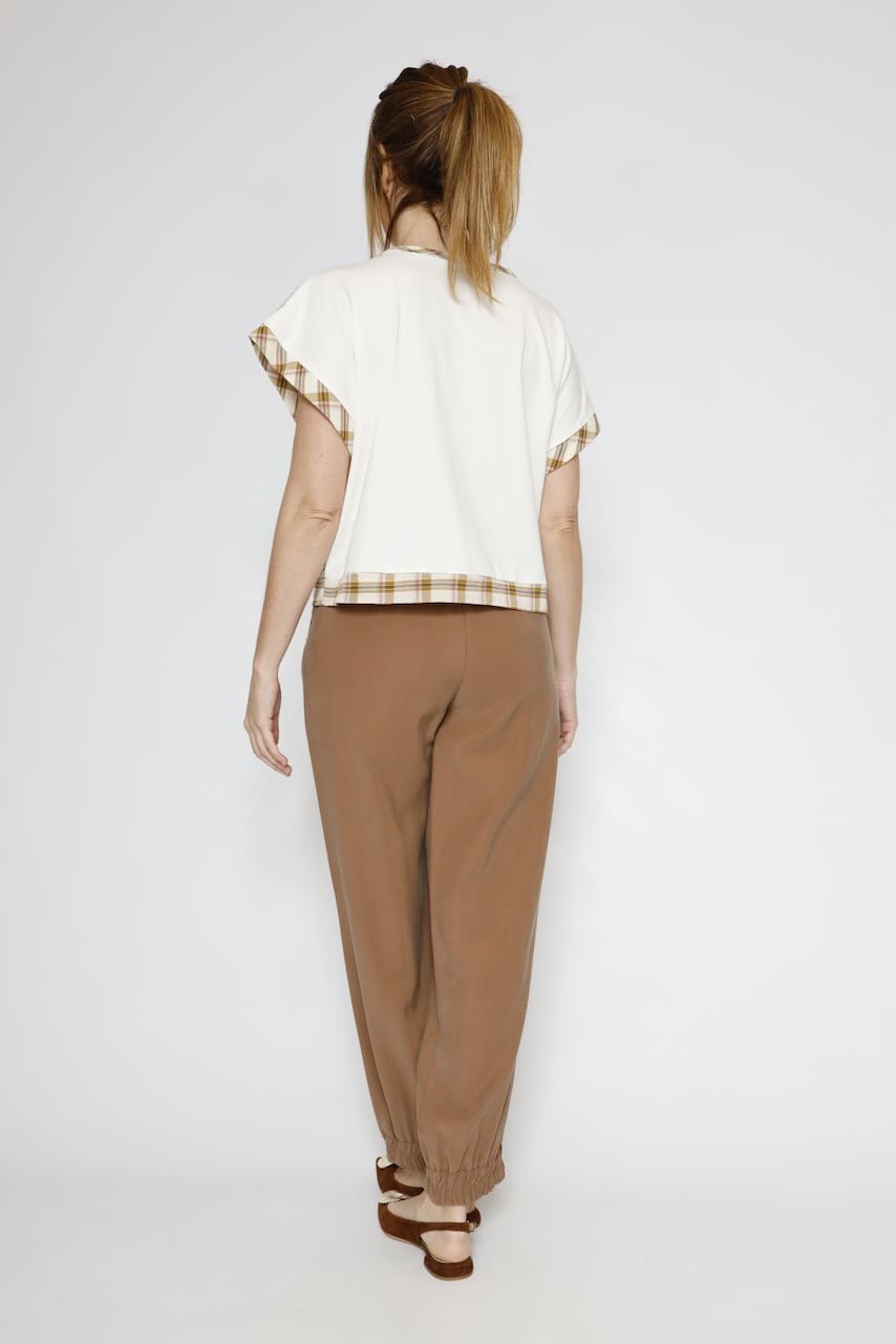 CAMISETA T0WZDAM000-BEIGE