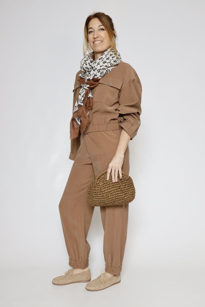 PAÑUELO SER366-MARRON