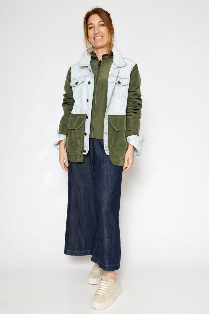 CHAQUETA BOMBER P26DL623A-VERDE