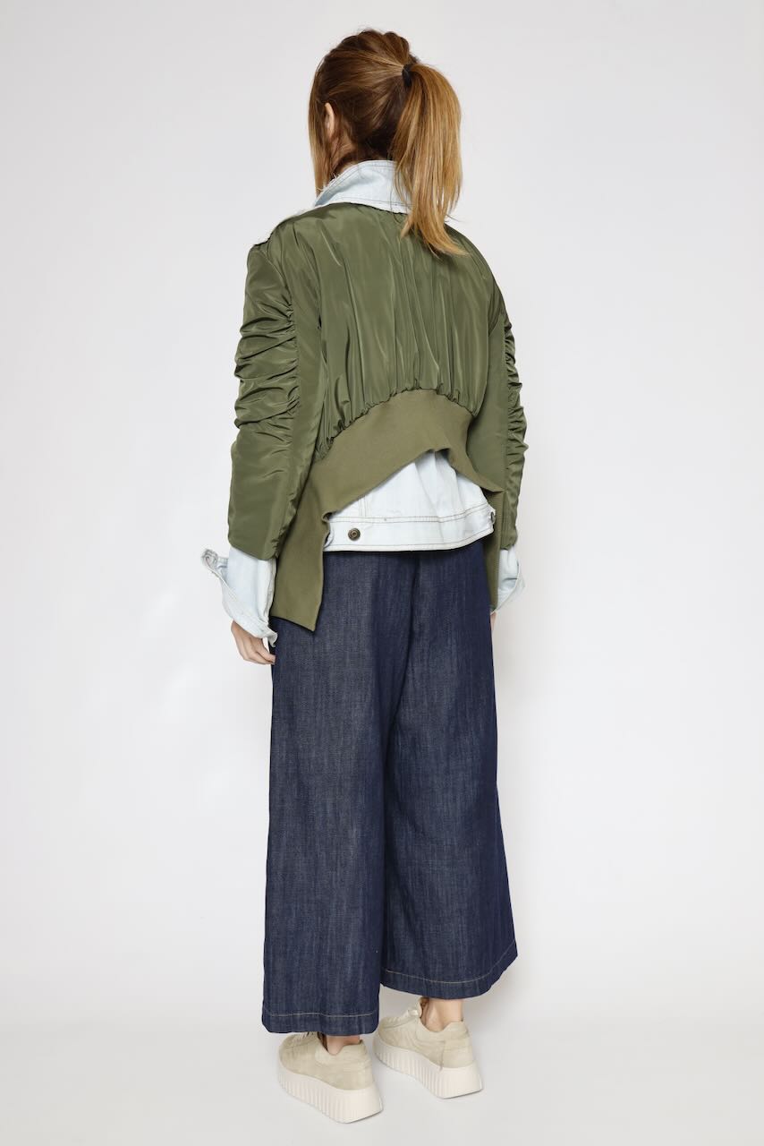 CHAQUETA BOMBER P26DL623A-VERDE