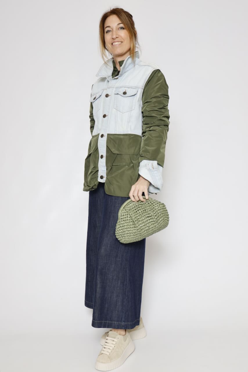 CHAQUETA BOMBER P26DL623A-VERDE