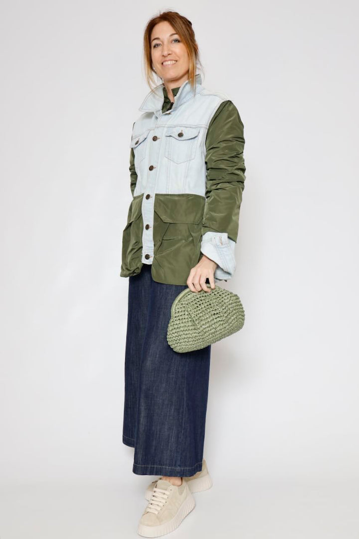 CHAQUETA BOMBER P26DL623A-VERDE