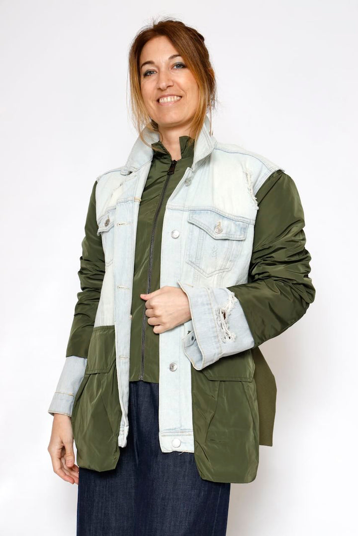 CHAQUETA BOMBER P26DL623B-VERDE