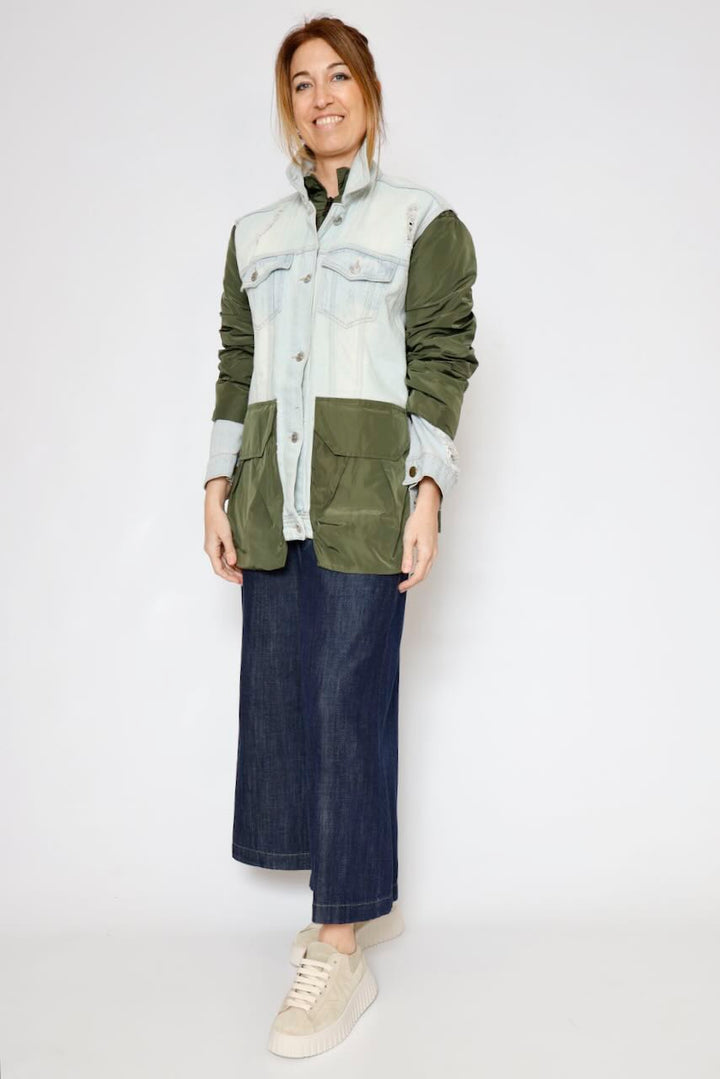 CHAQUETA BOMBER P26DL623B-VERDE