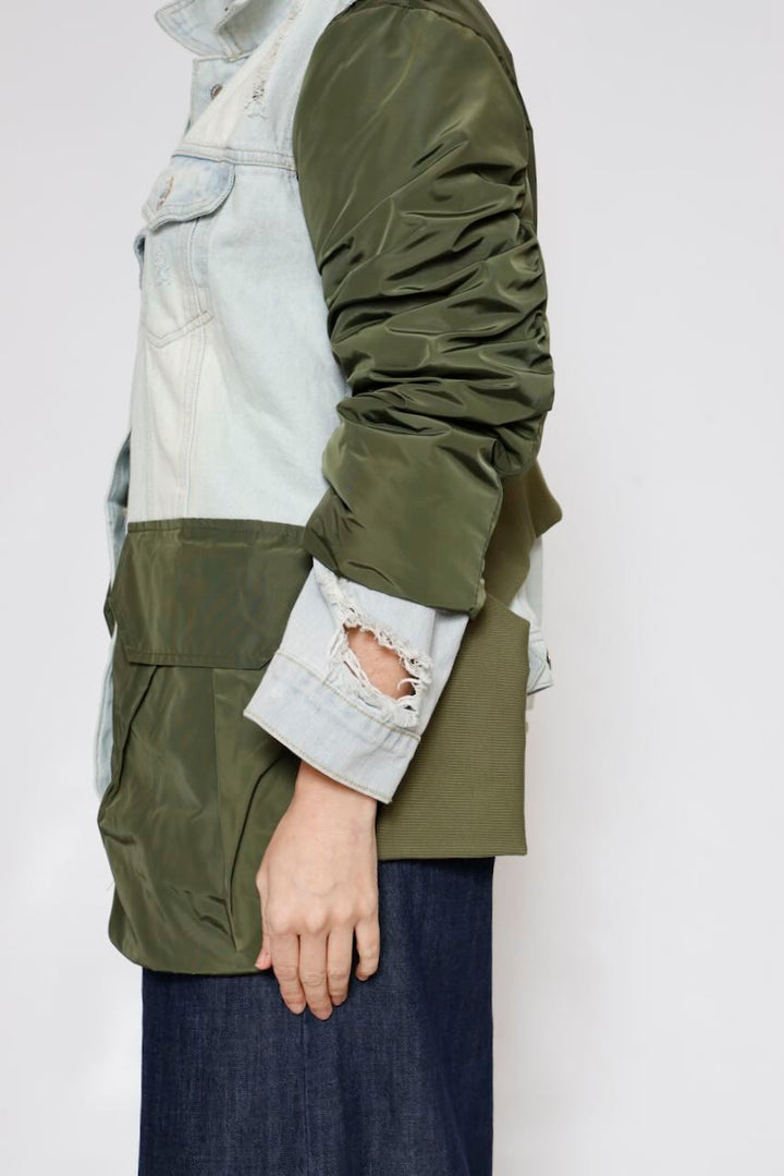CHAQUETA BOMBER P26DL623B-VERDE