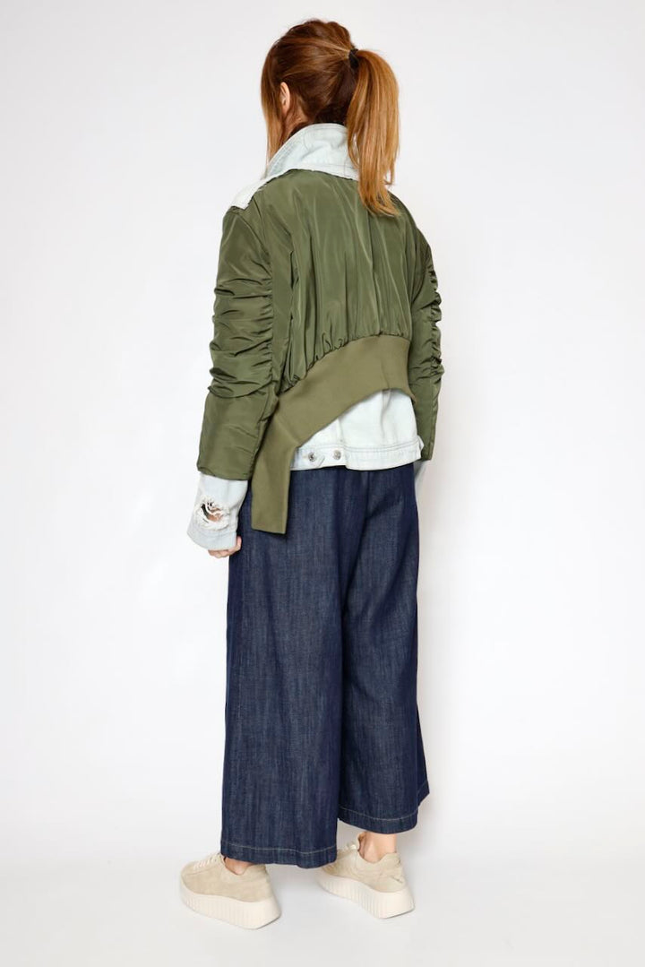 CHAQUETA BOMBER P26DL623B-VERDE