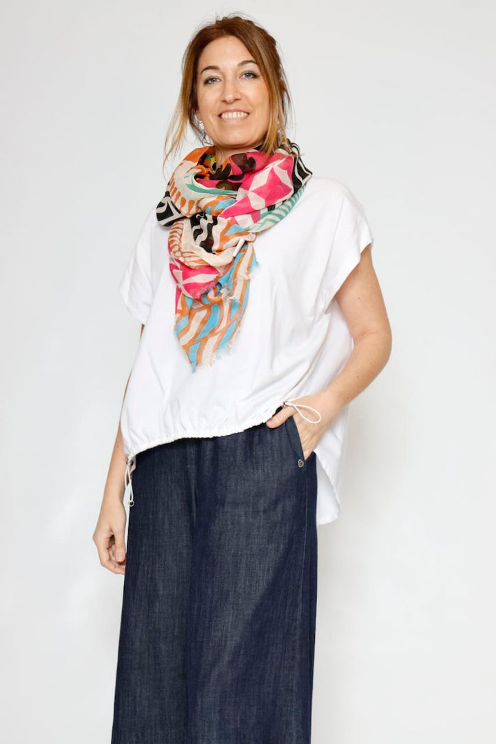 PAÑUELO SER428-FUCSIA