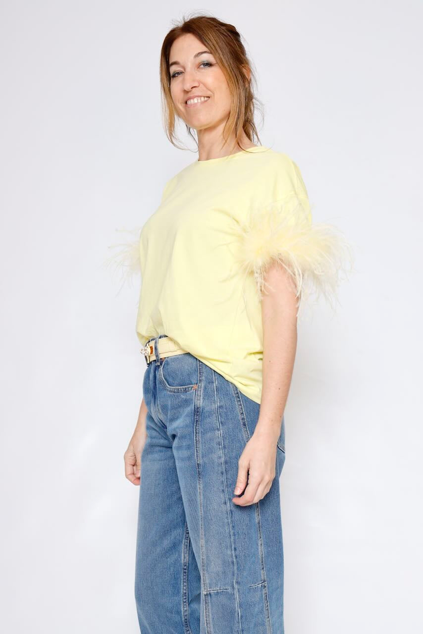 CAMISETA P26CI403-AMARILLO