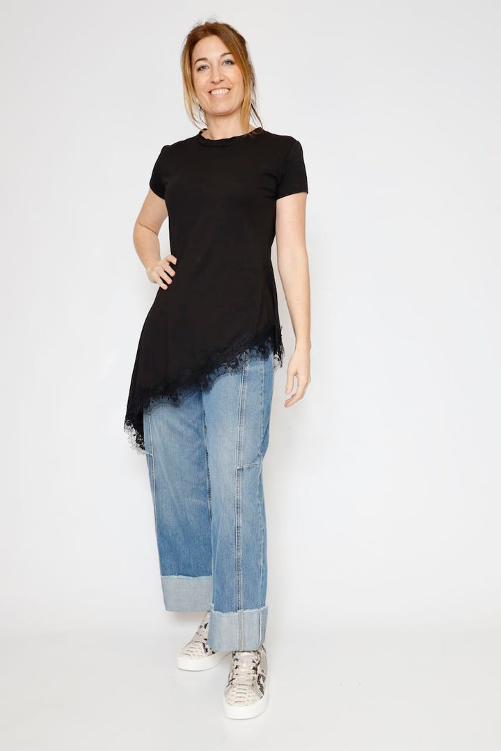 CAMISETA P26BU418-NEGRO