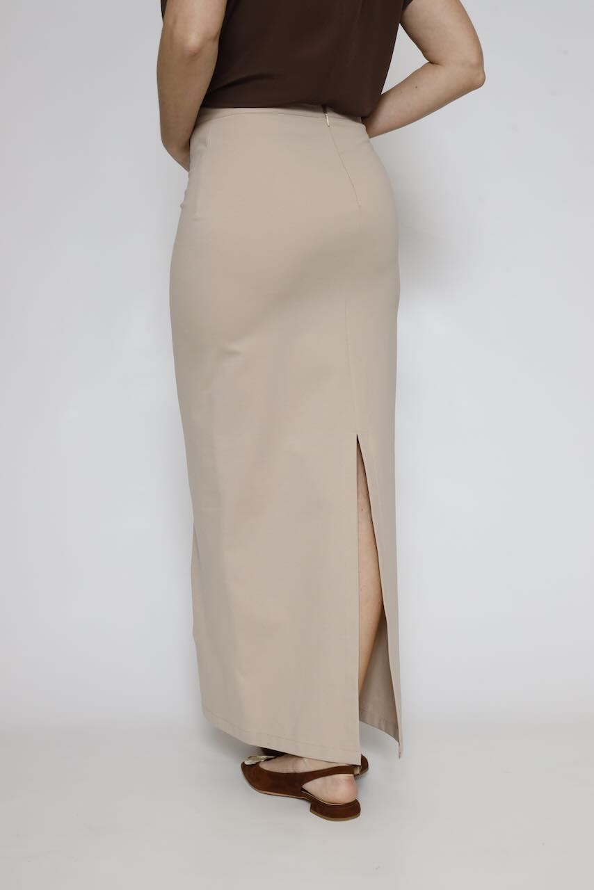 FALDA BY10245-BEIGE