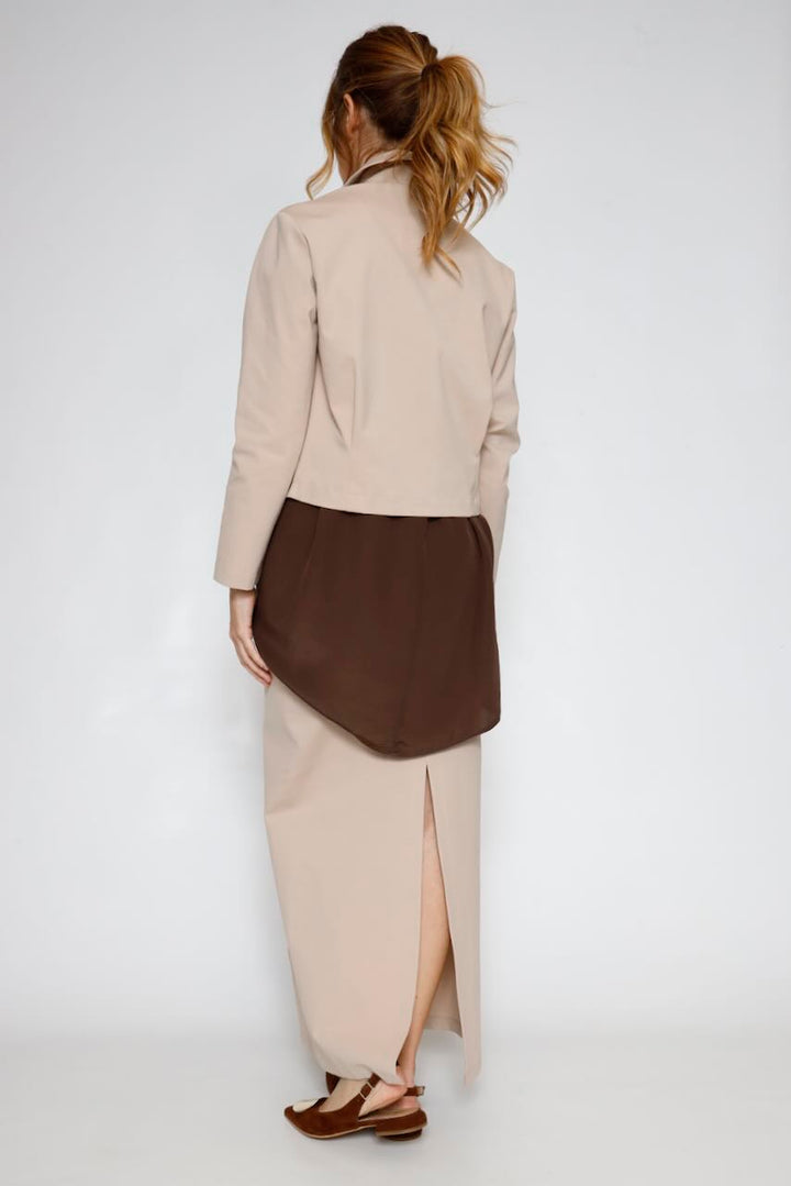 FALDA BY10245-BEIGE